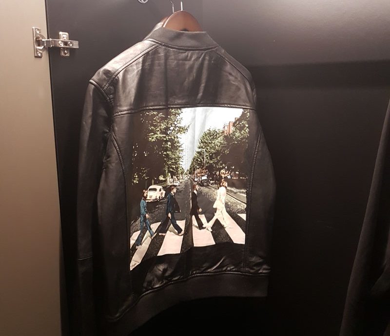 Abbey Road Beatles leather jacket
